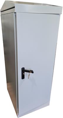 Masterlan free-standing outdoor cabinet 19" 42U/800mm, assembled, IP65, fan, thermostat