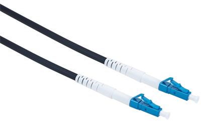 Masterlan PE fiber optic outdoor patch cord, LCupc/LCupc, Simplex, Singlemode 9/125, 5m