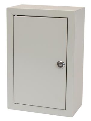 Masterlan Wall Box 200x300x120, metal, lockable,