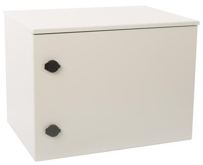 Masterlan outdoor cabinet 19" 6U/410mm, assembled, IP65