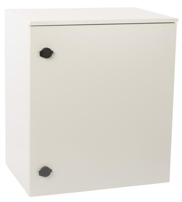 Masterlan outdoor cabinet 19" 12U/410mm, assembled, IP65